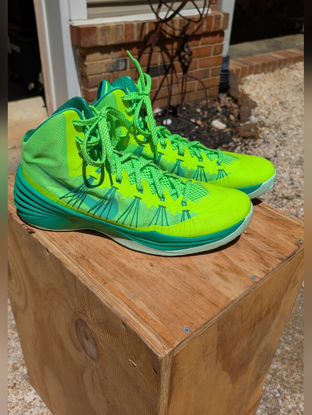 Nike Hyperdunk 2013 Flash Lime / Electric Green - Picture 2 of 6
